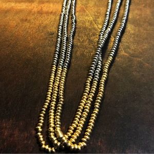 NWOT Lucky Brand Mixed Metals Versatile Necklace